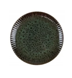 LUBIANA STONEWARE JADE ZIELONY OPK | Serwis obiadowy 24 elementy dla 8 osób | odcienie zieleni | ceramika