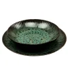 LUBIANA STONEWARE JADE ZIELONY / 12x Talerz głęboki 22 cm / odcień zieleni