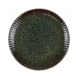 LUBIANA STONEWARE JADE ZIELONY OPK | Serwis obiadowy 12 elementów dla 4 osób | odcienie zieleni | ceramika