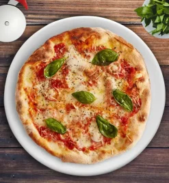 LUBIANA TINA Talerz do pizzy 32 cm | biała porcelana
