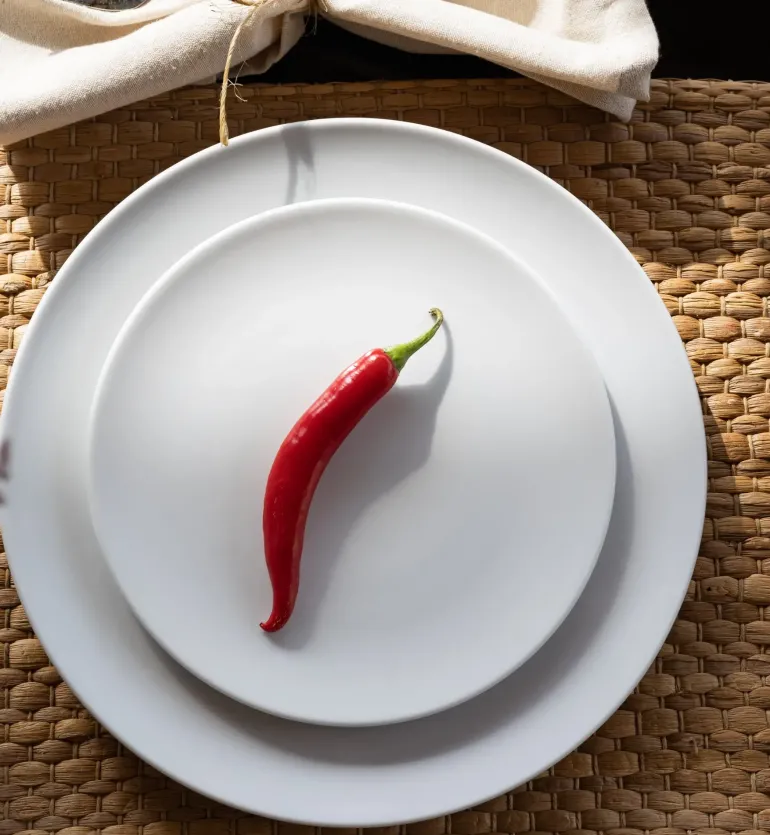 LUBIANA VANILLA Serwis obiadowo - kawowy 90 el dla 18 osób | biała porcelana