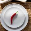 LUBIANA VANILLA Serwis obiadowo - kawowy 112 el dla 18 osób | biała porcelana