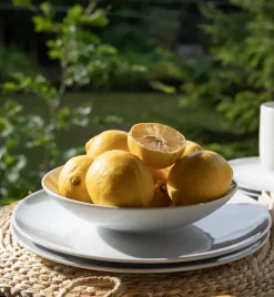 LUBIANA VANILLA Serwis obiadowo - kawowy 152 el dla 24 osób | biała porcelana