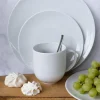LUBIANA VANILLA Serwis obiadowy 72 el dla 18 osób | biała porcelana