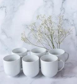 LUBIANA VANILLA Serwis obiadowy 96 el dla 24 osób | biała porcelana