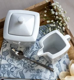 LUBIANA VICTORIA Komplet 8 dodatków serwingowych / porcelana