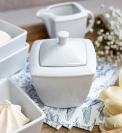 LUBIANA VICTORIA Komplet 8 dodatków serwingowych / porcelana