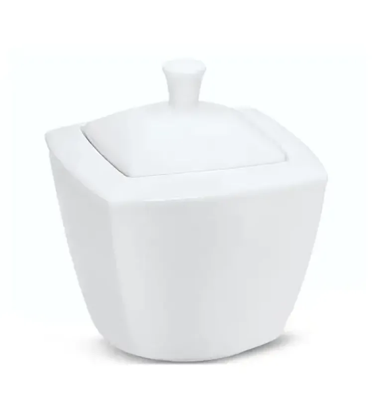 LUBIANA VICTORIA Komplet Mlecznik 150 ml + Cukiernica 300 ml z pokrywką / 3 el