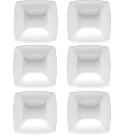 LUBIANA VICTORIA Talerz głęboki do pasty / makaronu 27 cm - 6 sztuk | porcelana