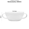 LUBIANA VICTORIA 30 x Bulionówka 300 ml + spodek