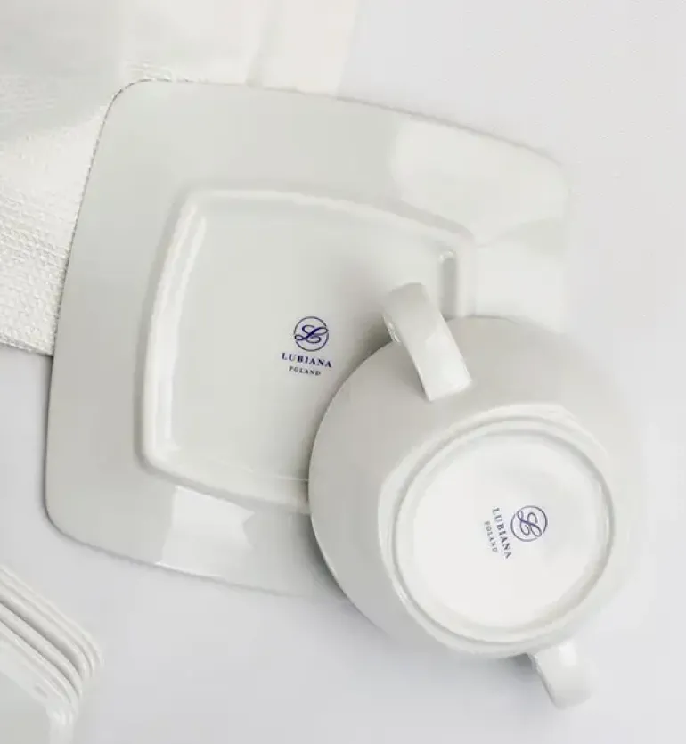 LUBIANA VICTORIA 30 x Bulionówka 300 ml + spodek