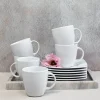 LUBIANA VICTORIA 6 x Filiżanka 200 ml + spodki / 12 el / porcelana