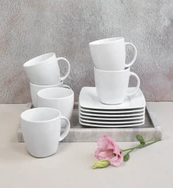 LUBIANA VICTORIA 60 x Filiżanka 250 ml + spodek / porcelana