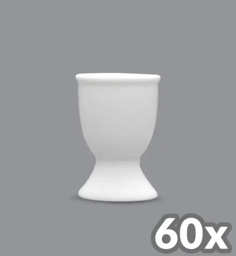 LUBIANA VICTORIA 60 x Kieliszek do jajek / porcelana
