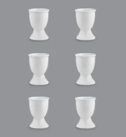 LUBIANA VICTORIA 6 x kieliszek do jajek / porcelana
