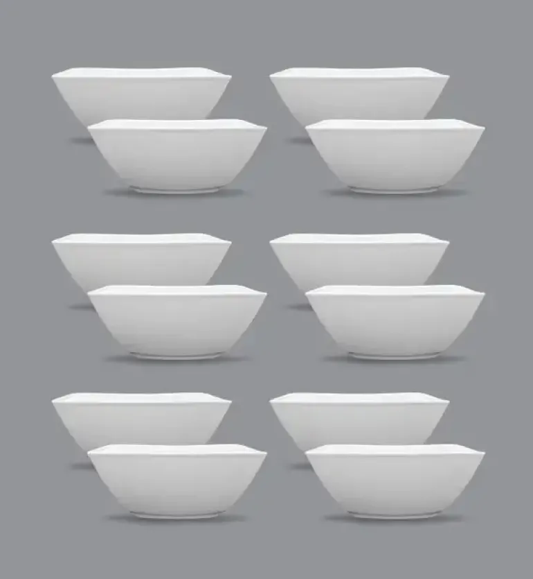 LUBIANA VICTORIA 12 x Salaterka 13 cm porcelana