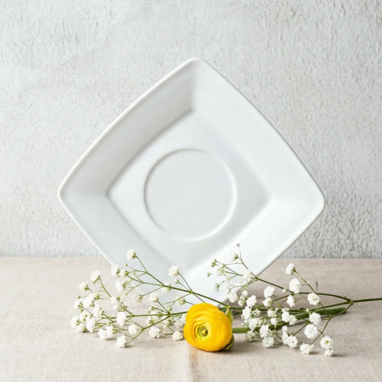 LUBIANA VICTORIA 12x Spodek 17 cm do bulionówki / porcelana