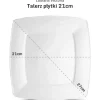 LUBIANA VICTORIA x 30 Talerz deserowy 21 cm