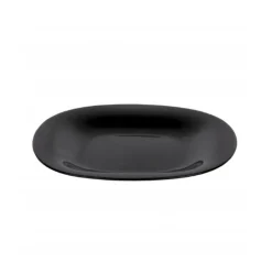LUMINARC CARINE BLACK Talerz deserowy 19 cm | szkło hartowane | L9816