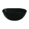 LUMINARC CARINE BLACK 12x Salaterka kwadratowa 27 cm | szkło hartowane