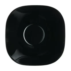 LUMINARC CARINE BLACK 12x Salaterka kwadratowa 27 cm | szkło hartowane