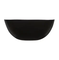 LUMINARC CARINE BLACK 12x Salaterka kwadratowa 27 cm | szkło hartowane