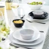 LUMINARC CARINE BLACK 18x Salaterka 12 cm | szkło hartowane