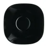 LUMINARC CARINE BLACK 18x Salaterka kwadratowa 27 cm | szkło hartowane