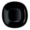 LUMINARC CARINE BLACK 12x Talerz deserowy 19 cm | szkło hartowane