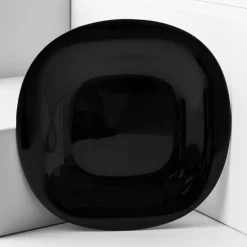 LUMINARC CARINE BLACK 18x Talerz deserowy 19 cm | szkło hartowane