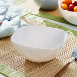 LUMINARC CARINE WHITE 6x Salaterka 14 cm | szkło hartowane