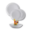 LUMINARC DIWALI GRANIT Komplet obiadowy 38 el dla 12 os / szkło hartowane | P2920