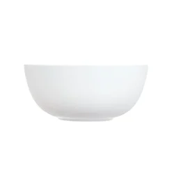 LUMINARC DIWALI WHITE Salaterka 21 cm - 6 SZT. | szkło hartowane | D7410