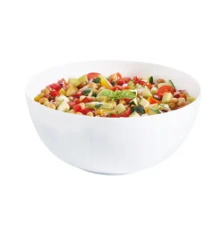 LUMINARC DIWALI WHITE Salaterka 26 cm - 6 SZT. | szkło hartowane | P6229