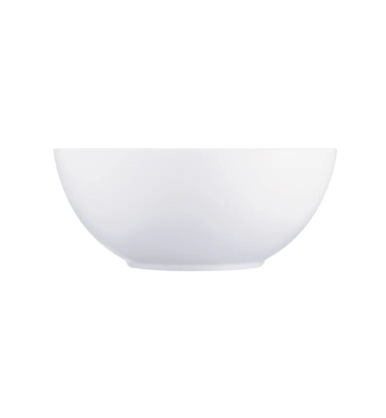 LUMINARC DIWALI WHITE Salaterka 18 cm - 6 SZT. | szkło hartowane | L4604
