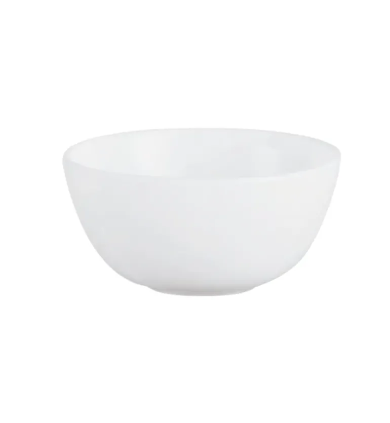 LUMINARC DIWALI WHITE Serwis obiadowy 57 el dla 18 osób | szkło hartowane | V0361