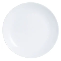 LUMINARC DIWALI WHITE Serwis obiadowy 57 el dla 18 osób | szkło hartowane | V0361