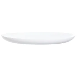 LUMINARC DIWALI WHITE Talerz płytki 27 cm | szkło hartowane | D7360