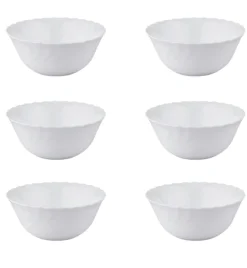 LUMINARC TRIANON 6 szt - Salaterka 18 cm / szkło hartowane