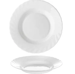 LUMINARC TRIANON Talerz głęboki 22,5 cm / szkło hartowane