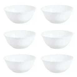 LUMINARC TRIANON 6x Salaterka 24 cm / szkło hartowane