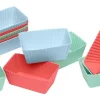 LURCH FLEXIFORM 12 foremek na brownie 8 x 4,5 x 3 cm / silikon platynowy