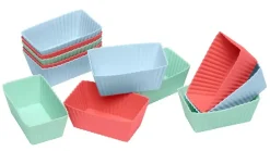 LURCH FLEXIFORM 12 foremek na brownie 8 x 4,5 x 3 cm / silikon platynowy