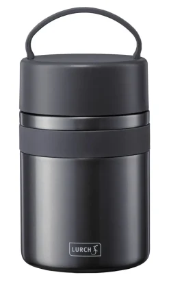 LURCH Iso-Pot 2.0 Pojemnik termiczny 0,5l / antracytowy / stal nierdzewna / FreeForm