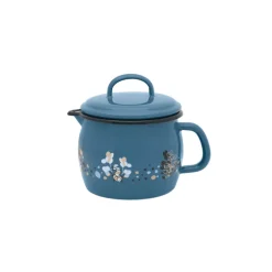 METALAC COOKING DELIGHT Kubek dzbanek 1,3 l z rączką i pokrywką 12 cm / emalia