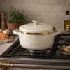 METALAC MAXIMUS PLUS Garnek 5,4 l z pokrywką 24 cm / emalia
