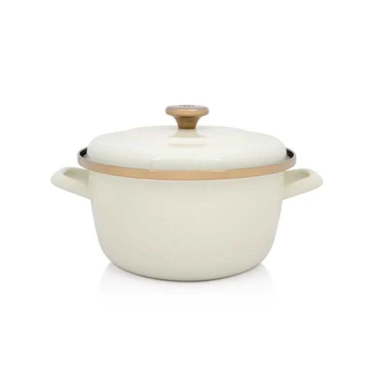 METALAC MAXIMUS PLUS Garnek 5,4 l z pokrywką 24 cm / emalia