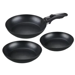 MG HOME CLEVER KITCHEN ZESTAW 3 PATELNI 20/24/28 CM Z ODPINANĄ RĄCZKĄ