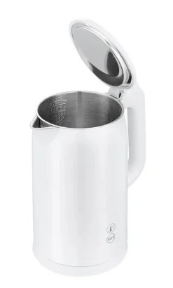 MG HOME Czajnik elektryczny 1,7 l z regulacją temperatury / stylowy / inteligentny / biały