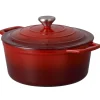MG HOME | Garnek żeliwny INFINITO 25 cm / emaliowany